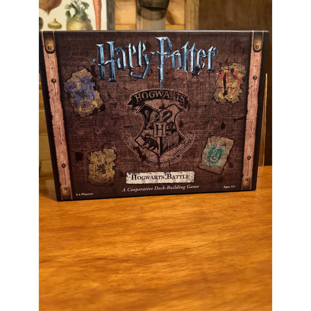 Harry Potter Hogwarts Battle Cooperative Deck Building Game USAopoly Complete